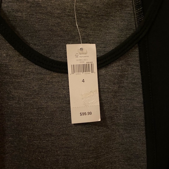 NWT Banana Republic Black and Grey Bodycon Dress - Picture 8 of 8